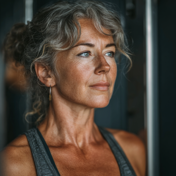 Активні люди зрілого віку займаються фітнесом